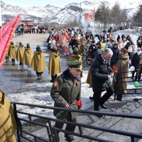 В Депутатском прошли торжественные мероприятия к 81-й годовщине Великой Победы